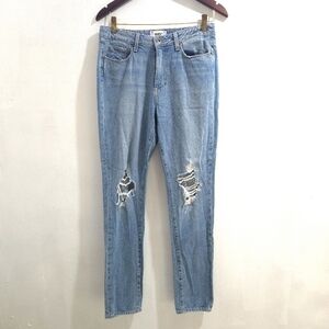 Paige | Distressed Light Blue Women's Jeans